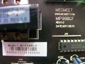 Carte d'alimentation pack solaire PF