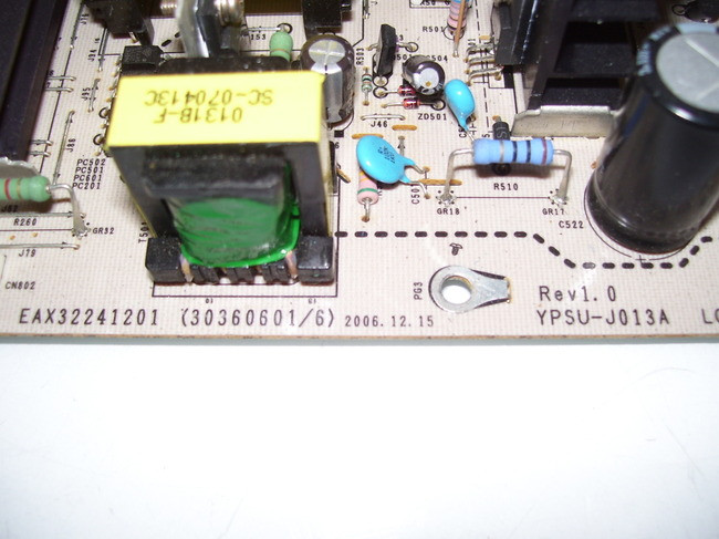 Vizio Power Supply Board EAX32241201 / YPSUJ013A / AAX30284301