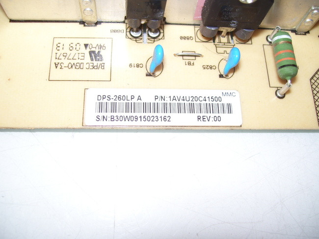 Sanyo DP42849 Power Supply Board