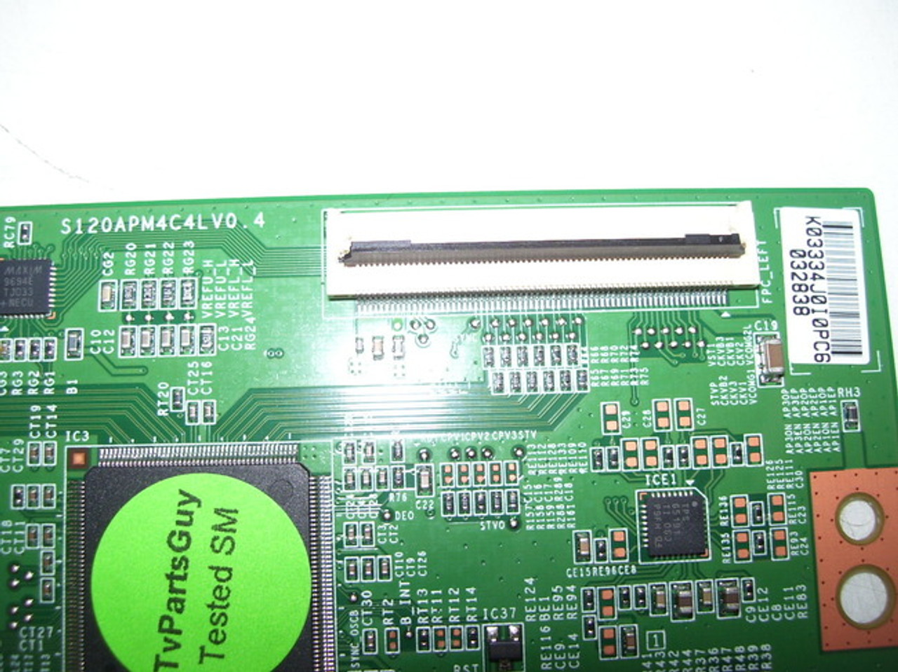 SAMSUNG LN46C630K1FXZA MAIN BOARD & TCON BOARD COMBO BN4101563A