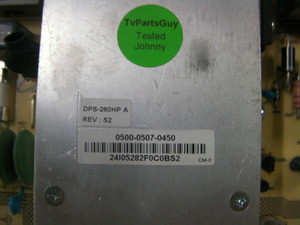Vizio Power Supply Board DPS260HP A / 050005070450