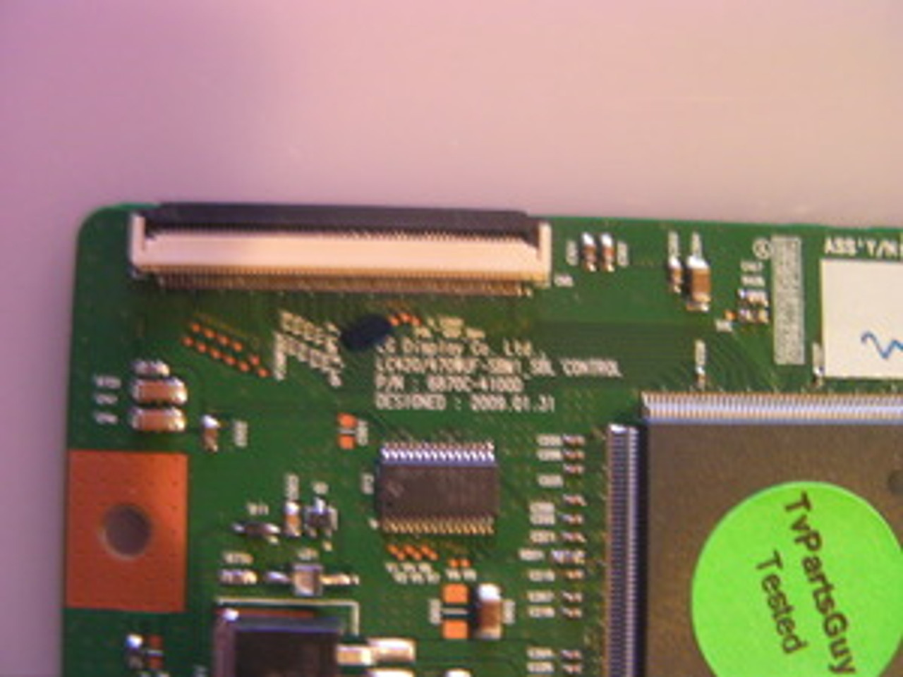 Vizio SV421XVT TCon Board 6870C4100D / 6871L4700F