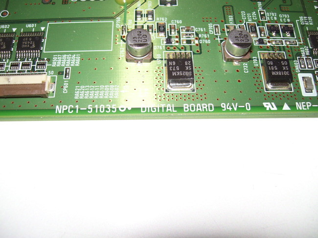 NEC PX-61XM2A Main LOGIC CTRL Board NPC1-51035 / PKG61C2C1