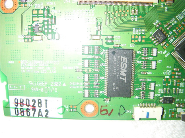 LG T-Con Board 6870C-0062A / 6871L-0867A