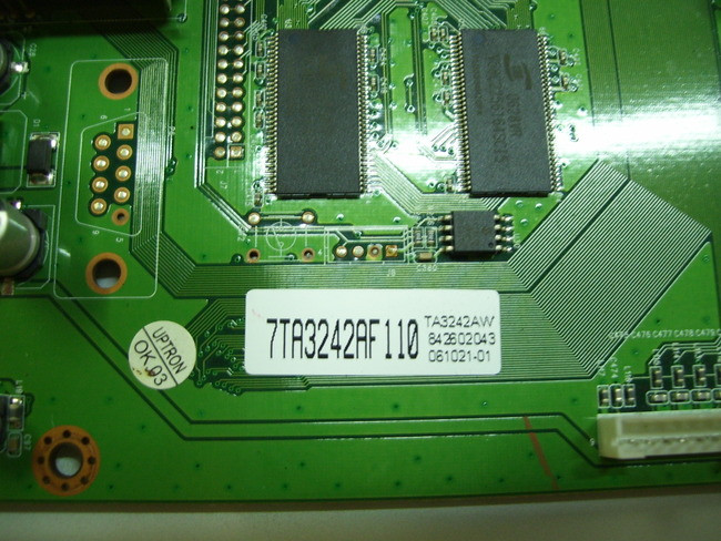 VIEWSONIC N3260W MAIN BOARD 736TA3742F112 / TA3742AW / TA3242AW ...
