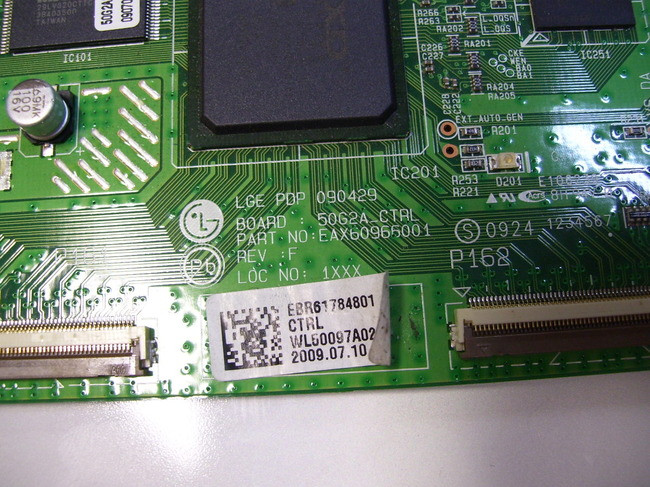 LG Main LOGIC CTRL Board EAX60966001 / EBR61784801 - TvPartsGuy.com