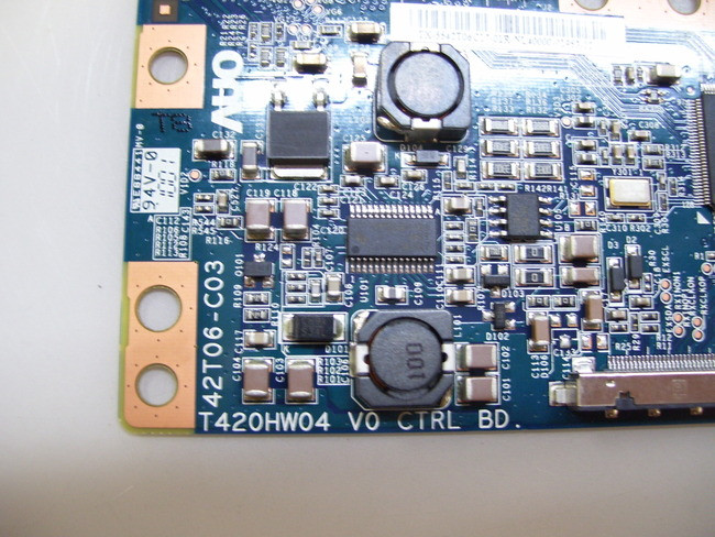 CARTE ORIGINALE LOGIC T-con AUO T420HW04 V0 Ctrl BD 42T06-C03 Vizio