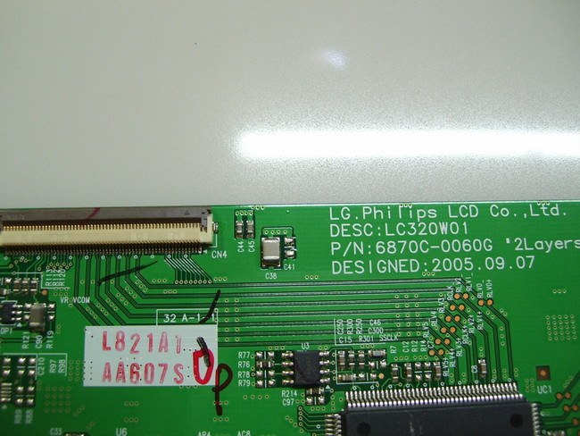 LG T-Con Board 6870C-0060G / 6871L-0821A - Thumbnail 2