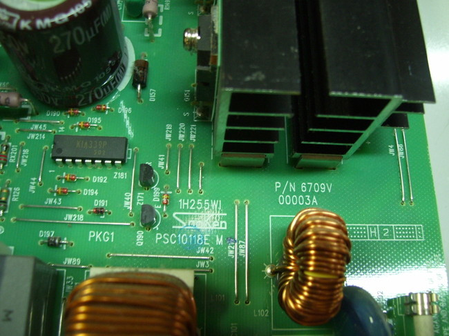 LG 42PX4DUB Power Supply Board PSC10118EM / 6709V00003A