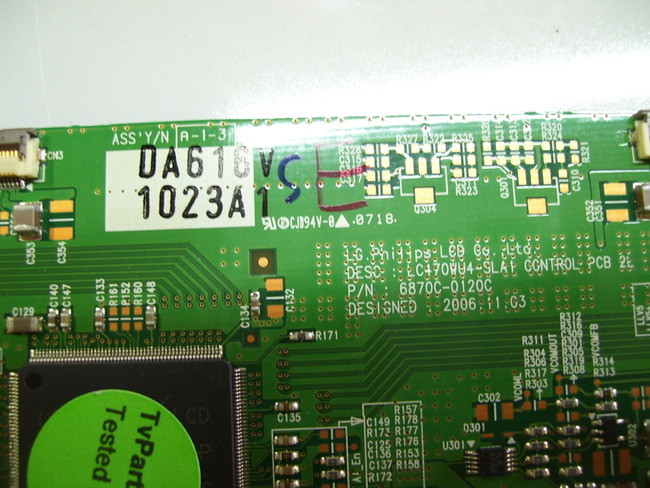 LG 6871L-2981A T-Con Board - Thumbnail 5