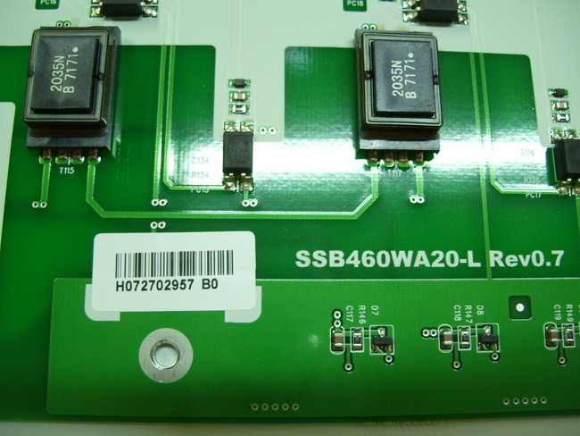 SONY KDL46S3000 LEFT INVERTER BOARD SSB460WA20L