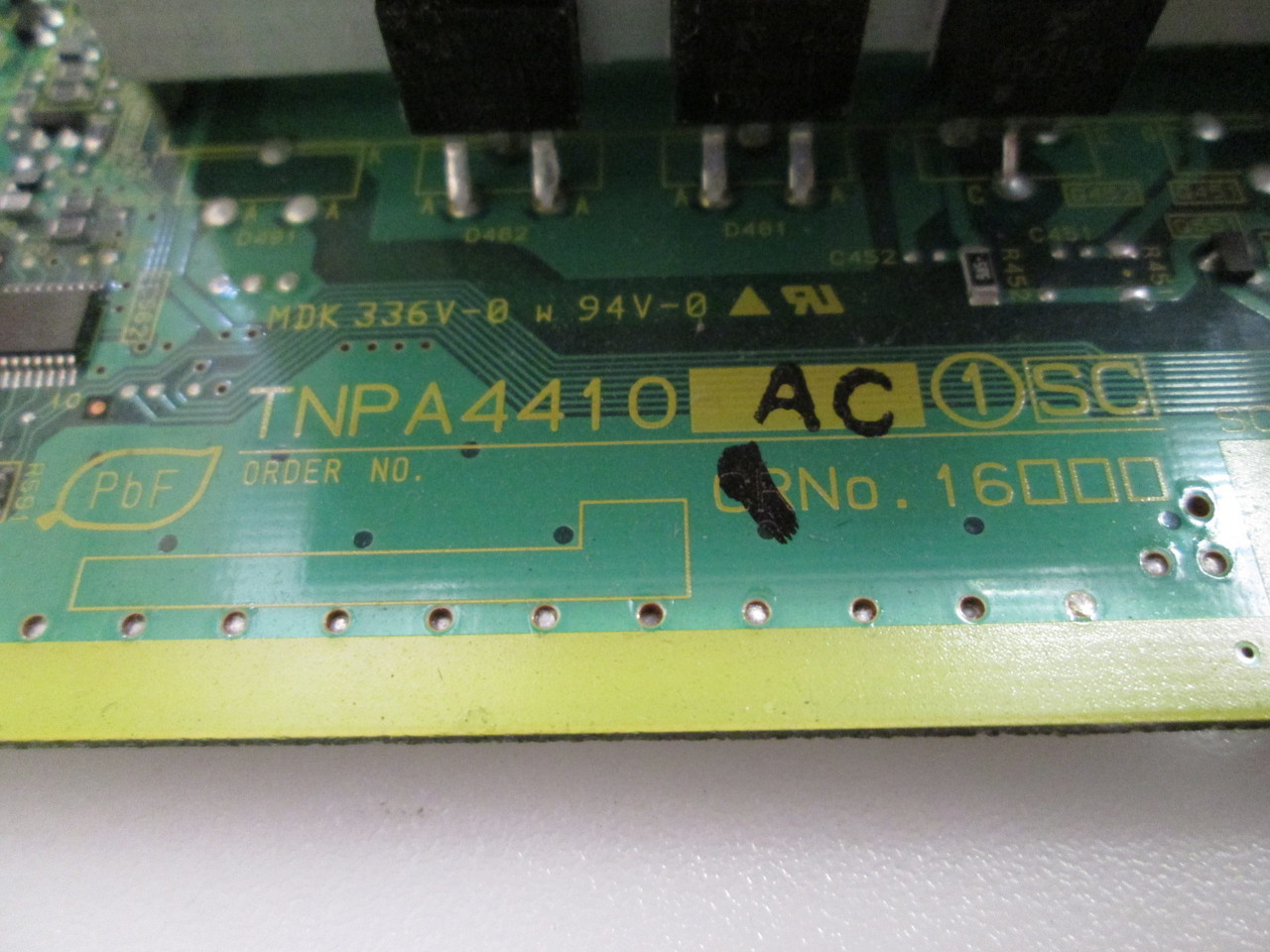 Panasonic TH-42PZ80U Y-Sustain Board TNPA4410AC - Thumbnail 2