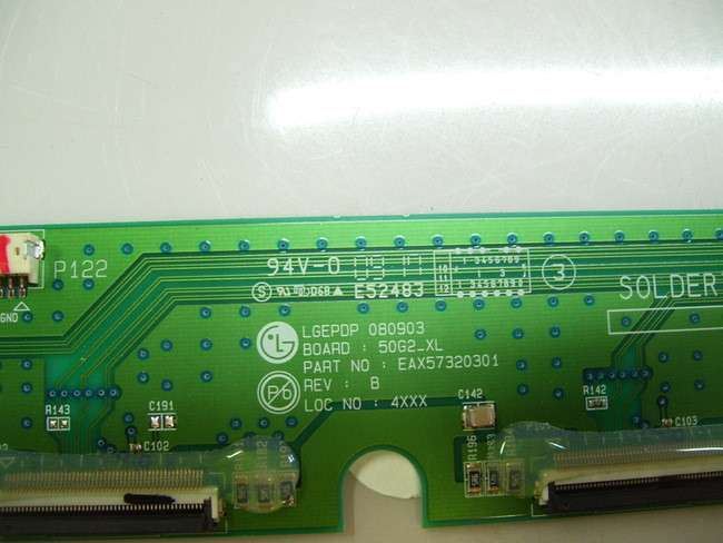 LG 50PQ30 XL Buffer Board EAX57320301 / EBR57316704 - TvPartsGuy.com