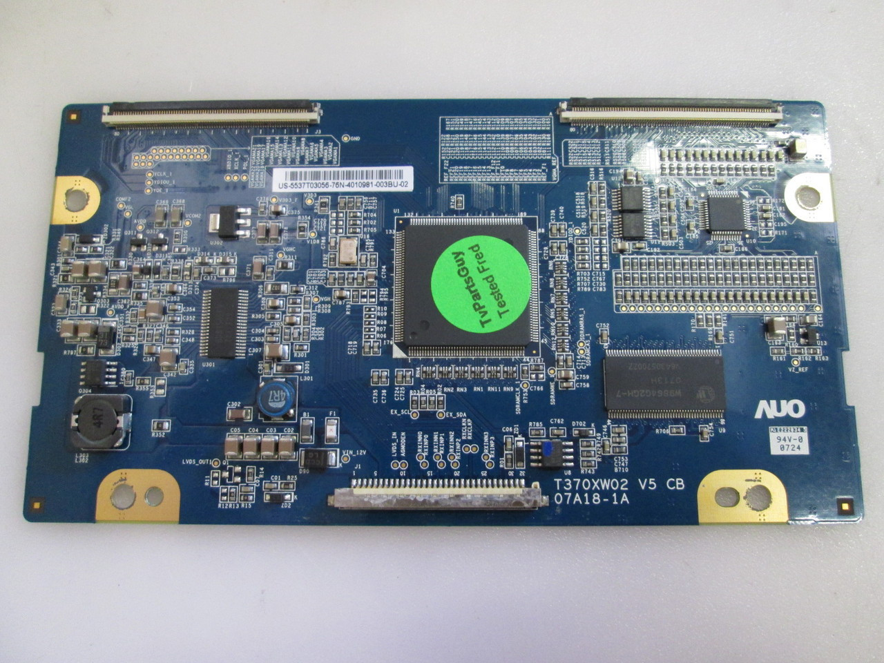 Sony KDL-37M3000 T-Con Board T370XW02 V5 / 5537T03056 - TvPartsGuy.com