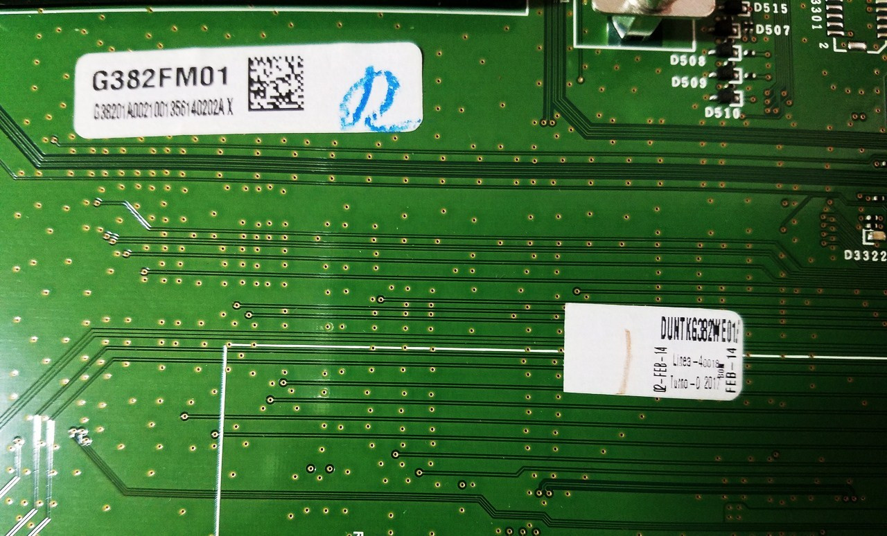 Sharp G382FM01 Main Board - Thumbnail 3