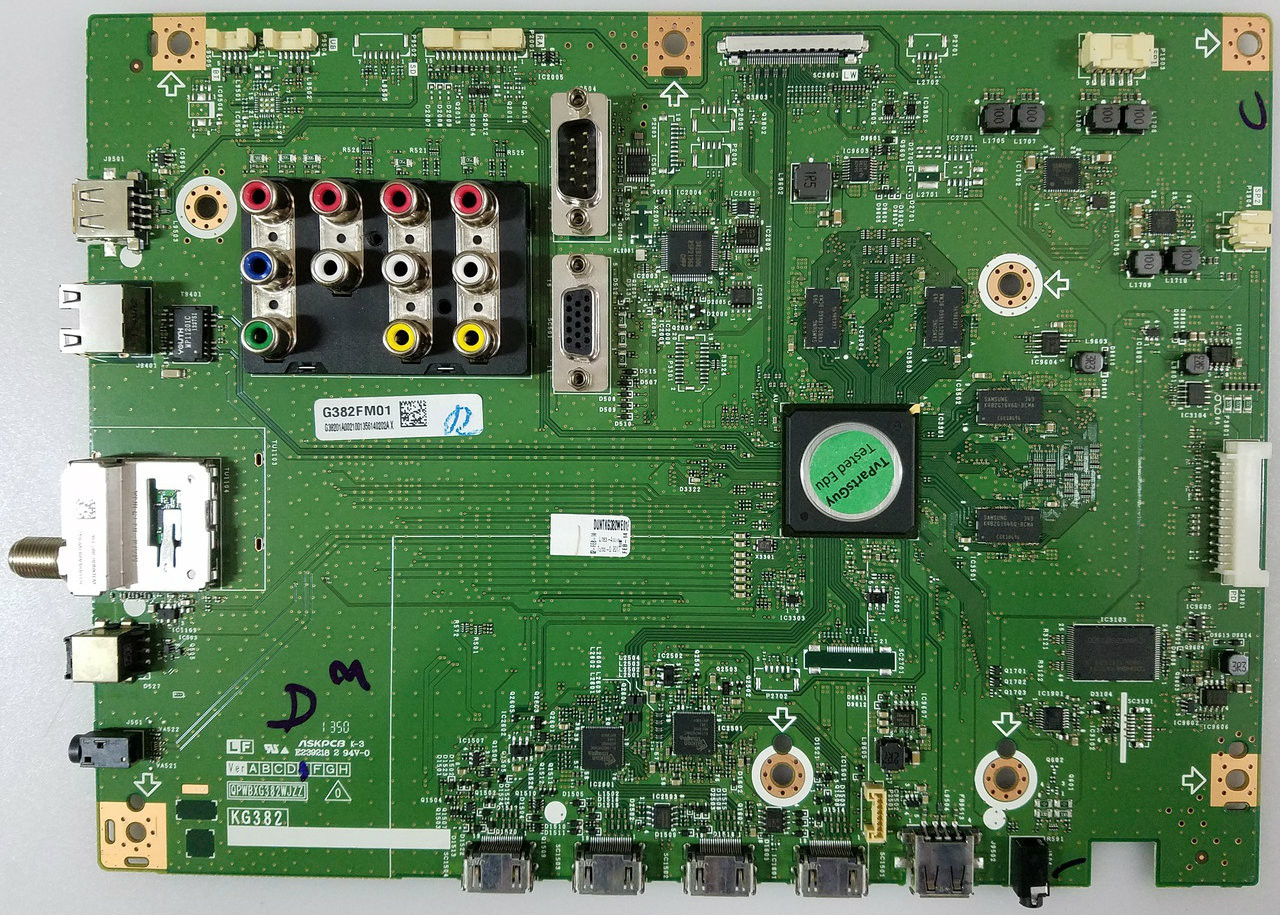 Sharp G382FM01 Main Board - Thumbnail 2