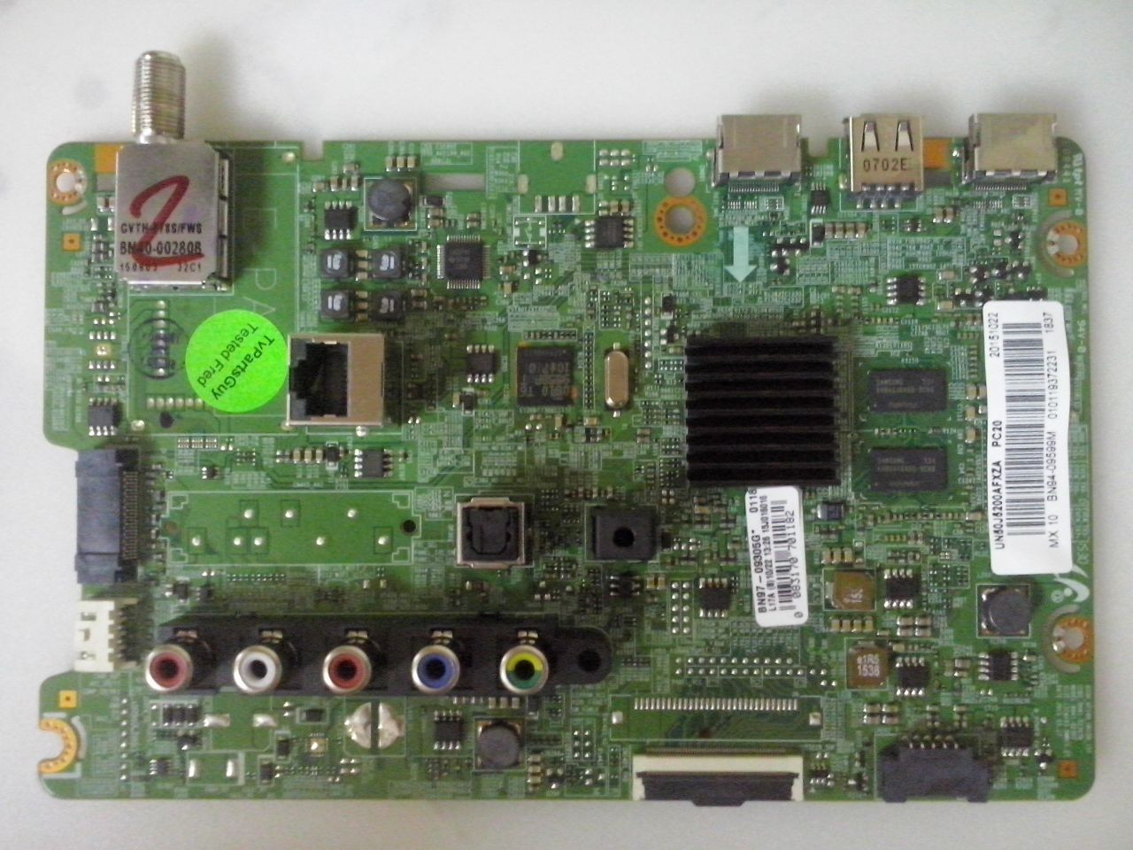 Samsung UN50J5200AF Main Board BN9409599M / BN9709305G