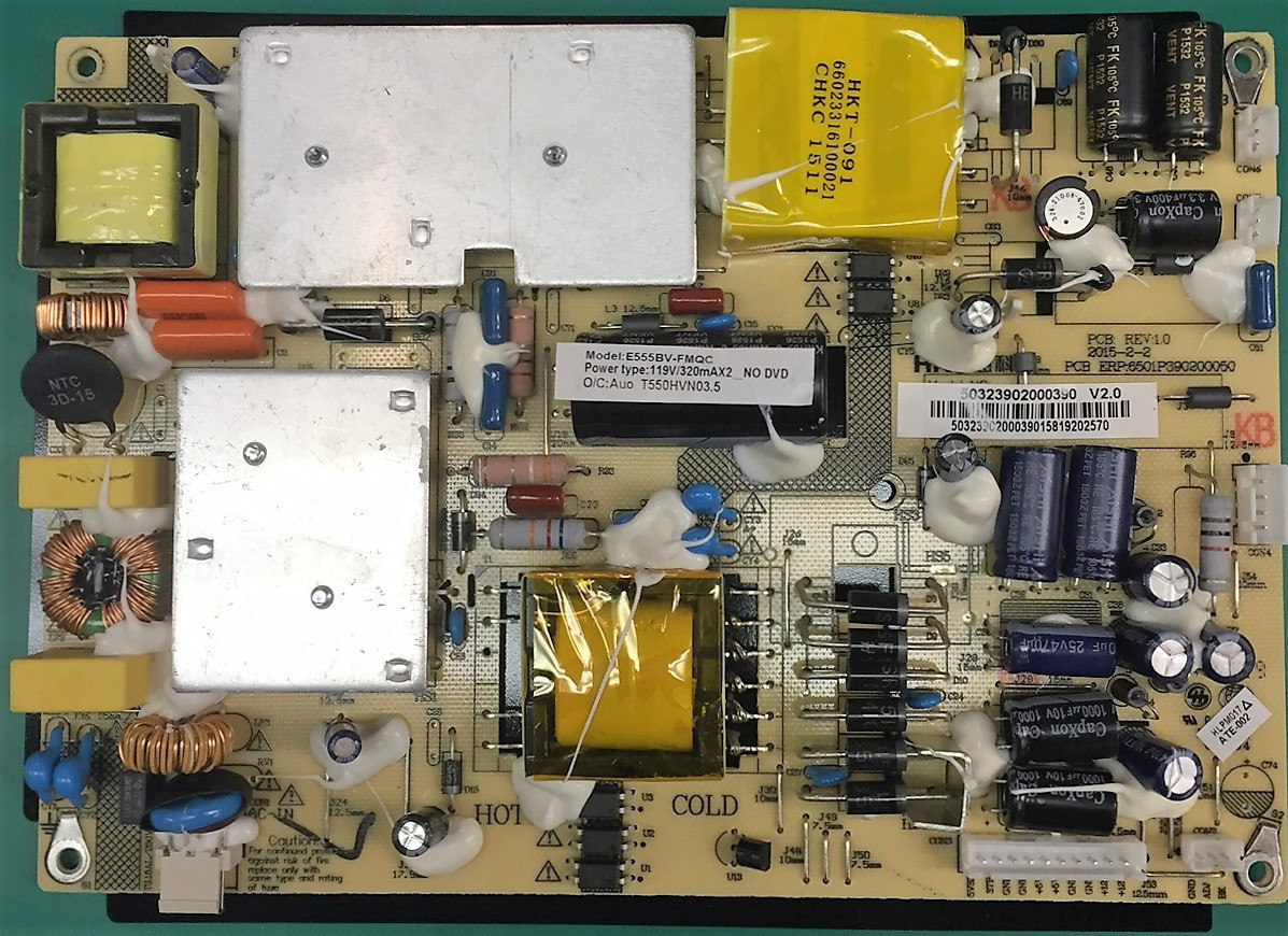 SCEPTRE E555BVFMQC Power Supply 50323902000390 / 6501P390200050