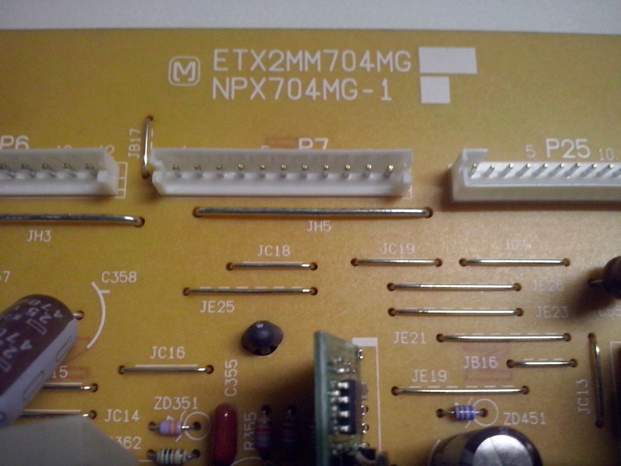 Panasonic ETX2MM747MFG (ETX2MM747MF, NPX747MF-1A) Güç Kaynağı ,PANASONİC TH-P42S