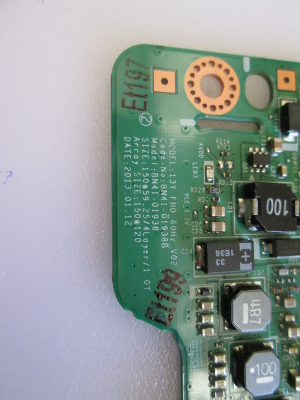 Samsung UN32EH5000FXZA T-Con Board BN96-27250A / BN97-06992A