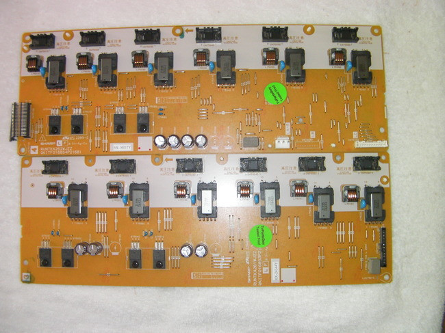 Sharp LC-C5262U Inverter Board Set RUNTKA261WJZZ(68)&RUNTKA262WJZZ(68 ...
