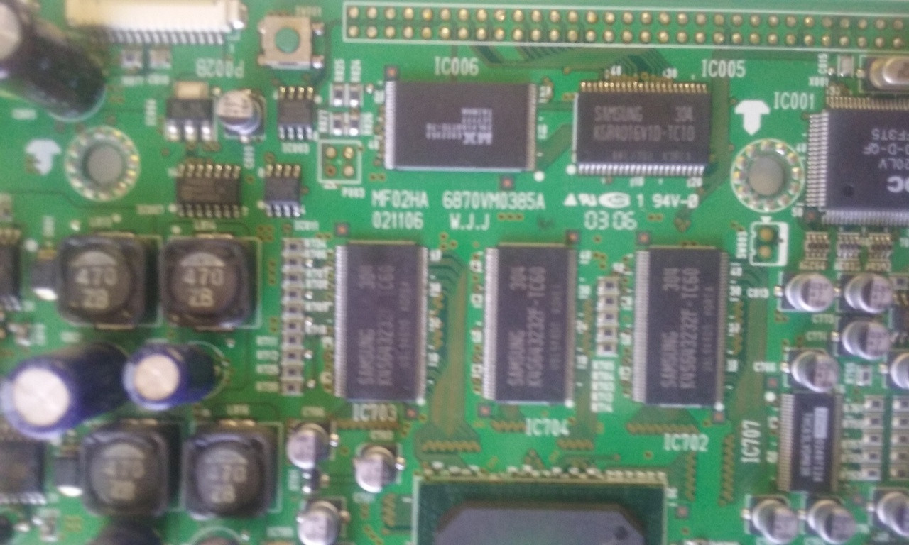 ZENITH L30W36 Main Board 6870VM0385A / MF02HA - TvPartsGuy.com