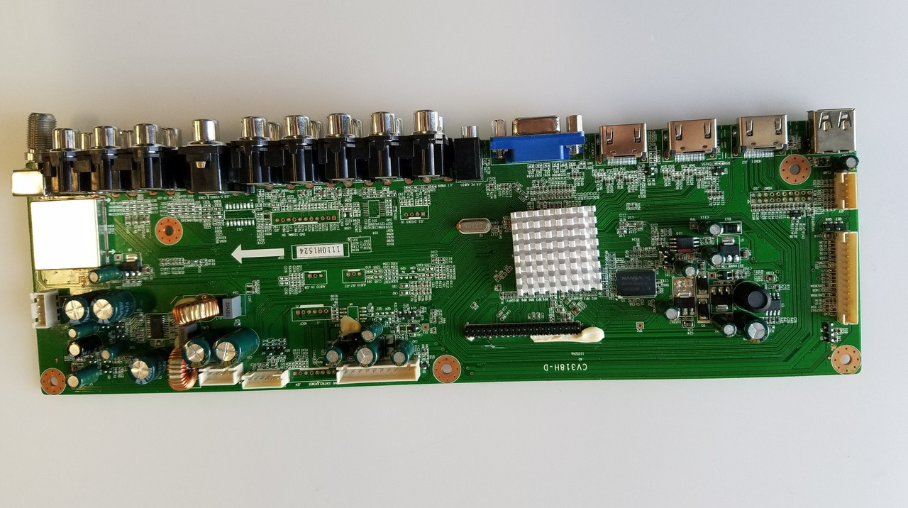 Seiki SC552GS Main Board 1110H1524 / CV318H-D - TvPartsGuy.com