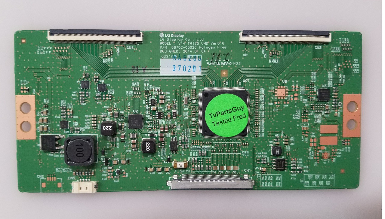 T-CON TCON TV LG 49UB830V Ver0.6 6870C-0502C 6871L-3702H LC490EQE XG F2 EUR 30,00 - FR