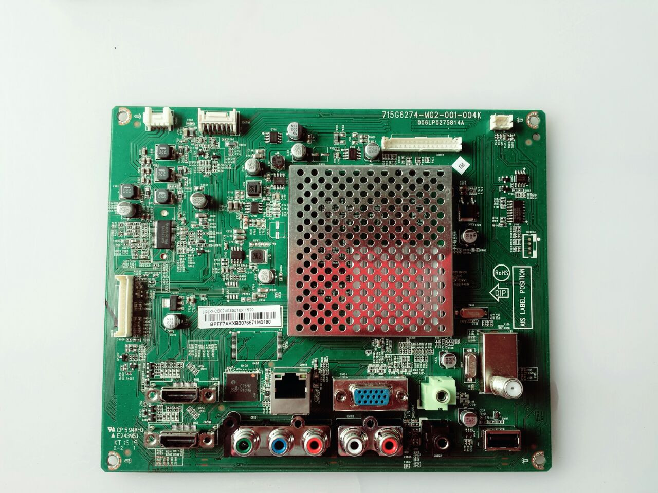 VIZIO E28HC1 MAIN BOARD 756TXFCB02K0330 / 715G6274M02001004K
