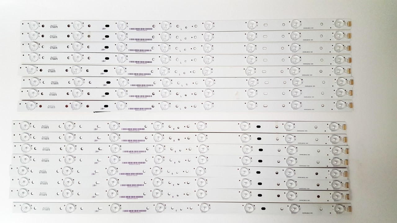 Striscia di retroilluminazione a LED 8 lampade for 60 M60-C3