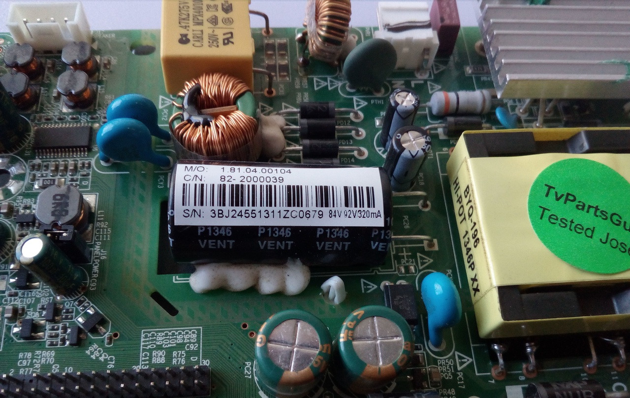 Carte D'alimentation Pour TV Seiki SE32HY10 - Ref B14031369 (Occasion, Fonctionnelle)