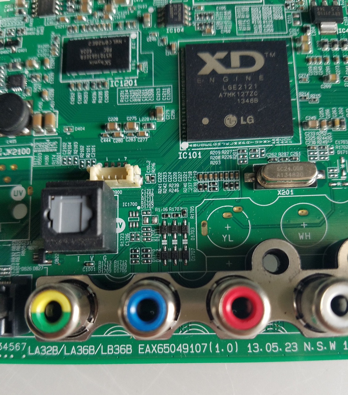 LG 47LN5400UA Main Board EBT62359732 / EAX65049107