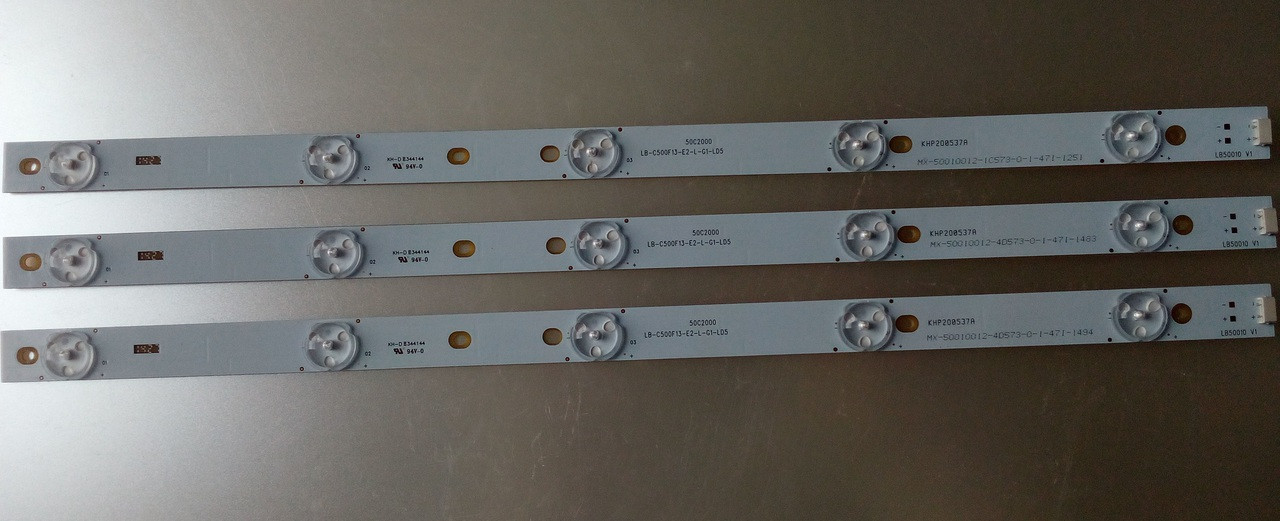 Hitachi LE50H508 LED STRIPS LB50010 V1 / LB-C500F13-E2-L-G1-LD5