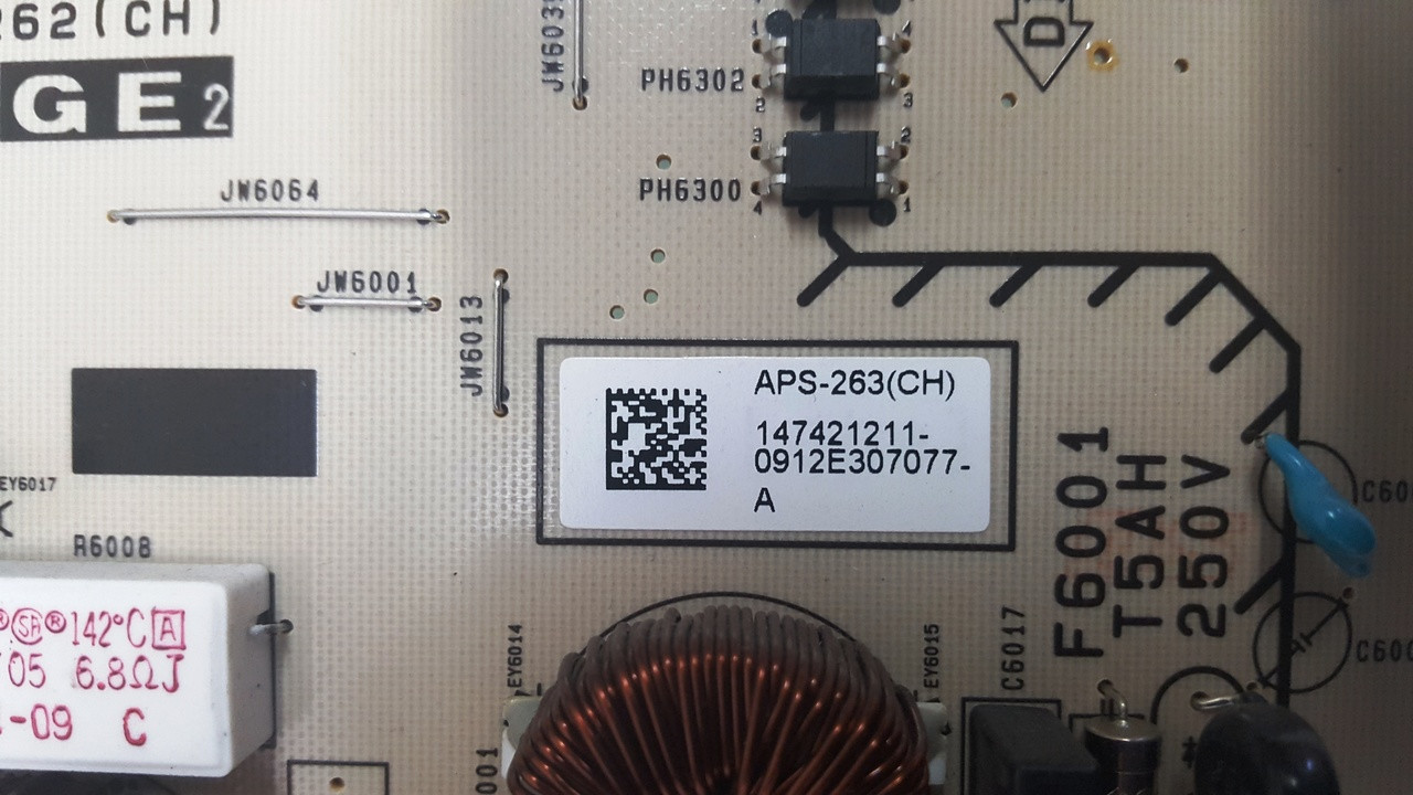 Sony KDL-46EX700 Power Supply Board 1-881-773-11 / APS-263 / 1-474