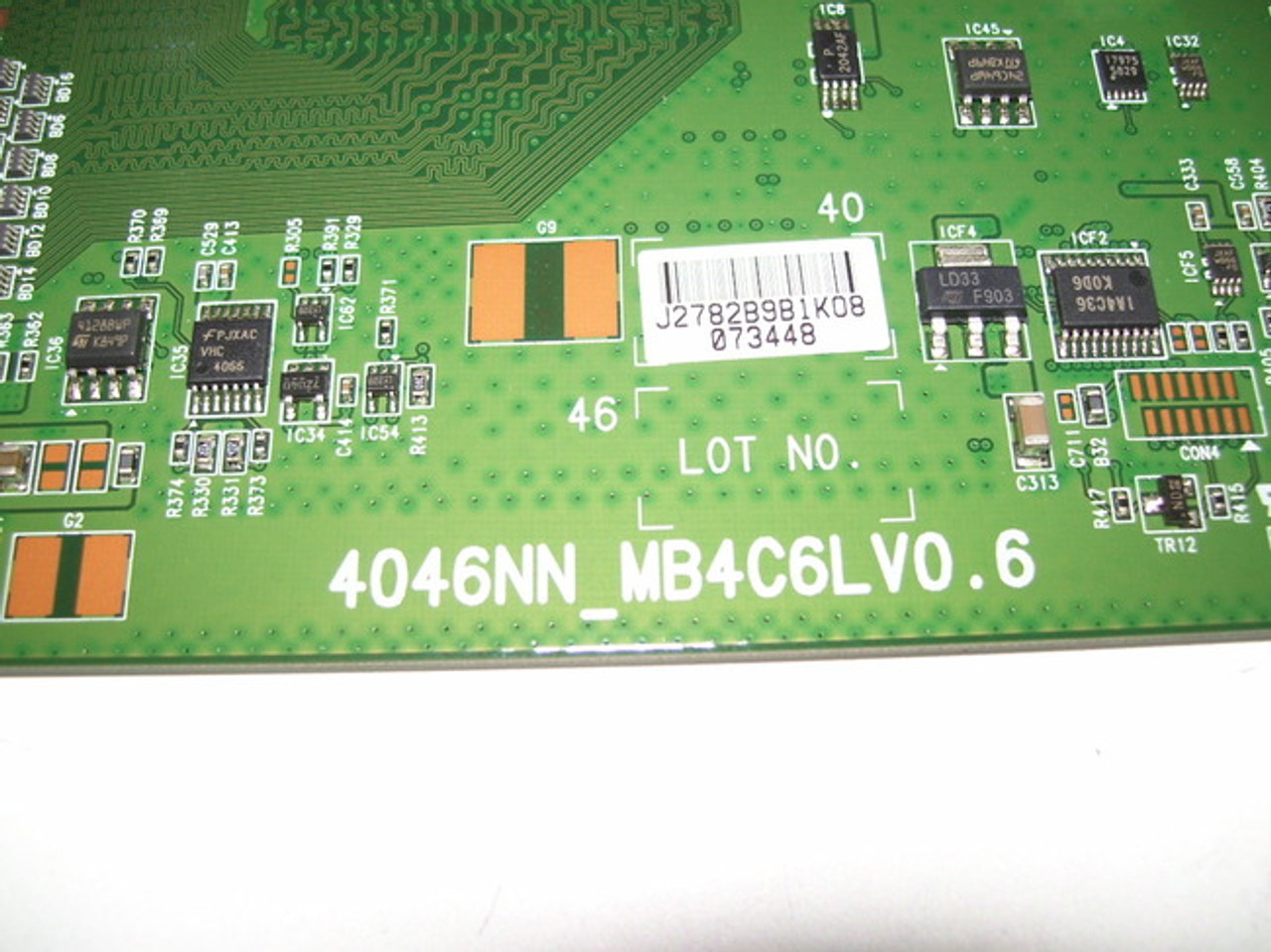 Sony KDL40V5100 TCon Board 4046NN_MB4C6LV0.6 / LJ9402782B