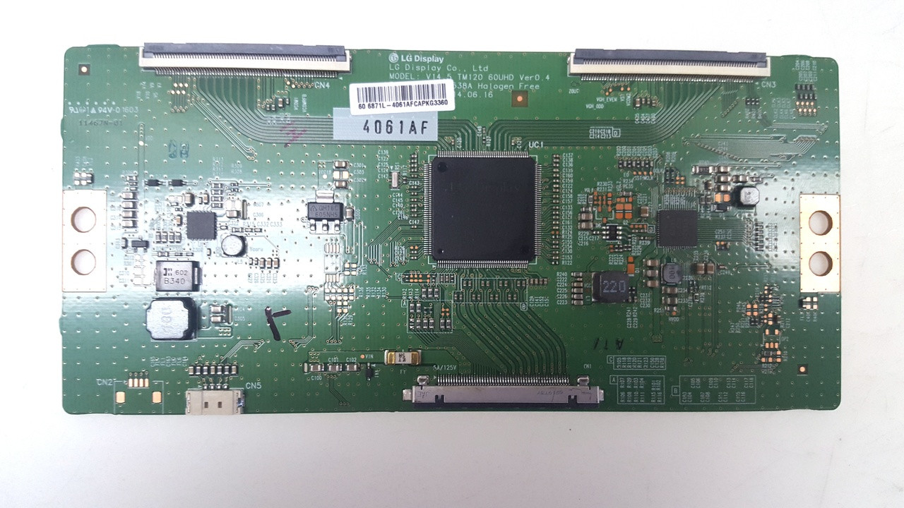 Sharp LC-60N6200U T-Con Board 6870C-0538A / 6871L-4061A