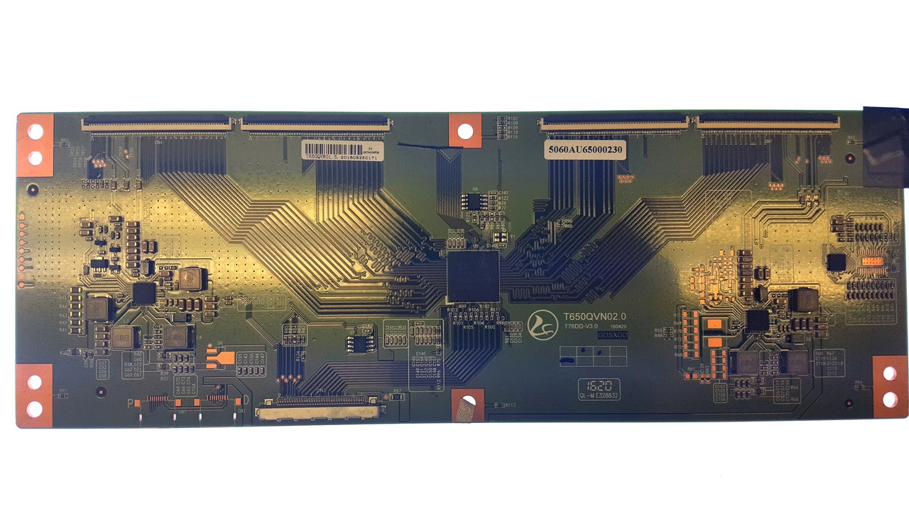 Hitachi 65K3 TCon Board T650QVN02.0 / 5060AU65000230