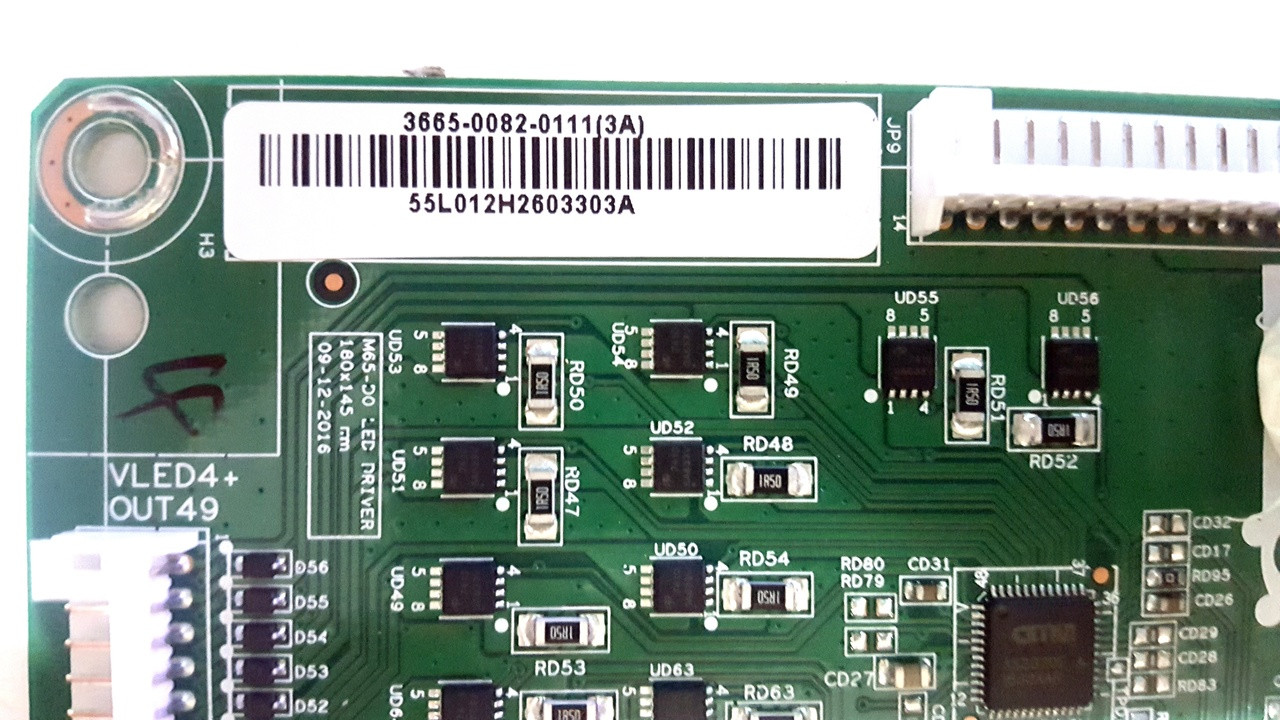 Vizio M65-D0 LED Driver 0171-2471-0103 / 3665-0082-0111 - TvPartsGuy.com
