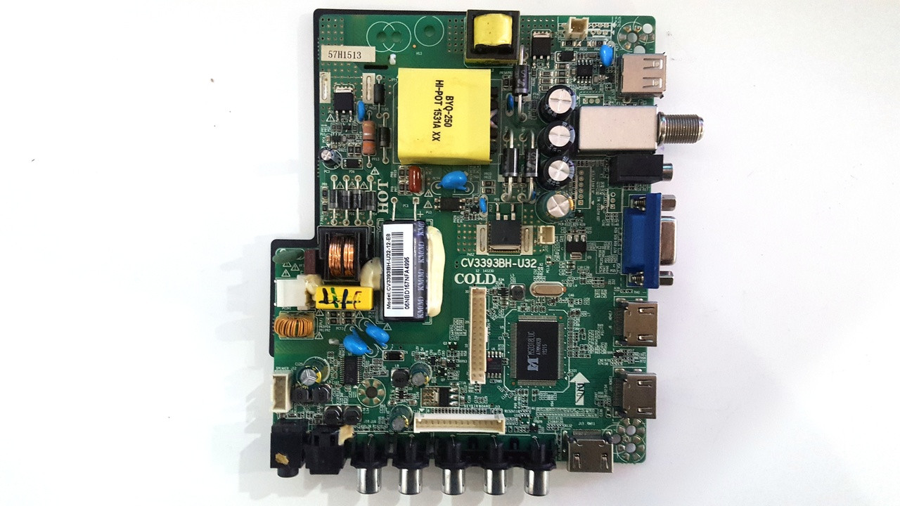 Seiki SE32HS Main Board / Power Supply Board CV3393BH-U32 / 890