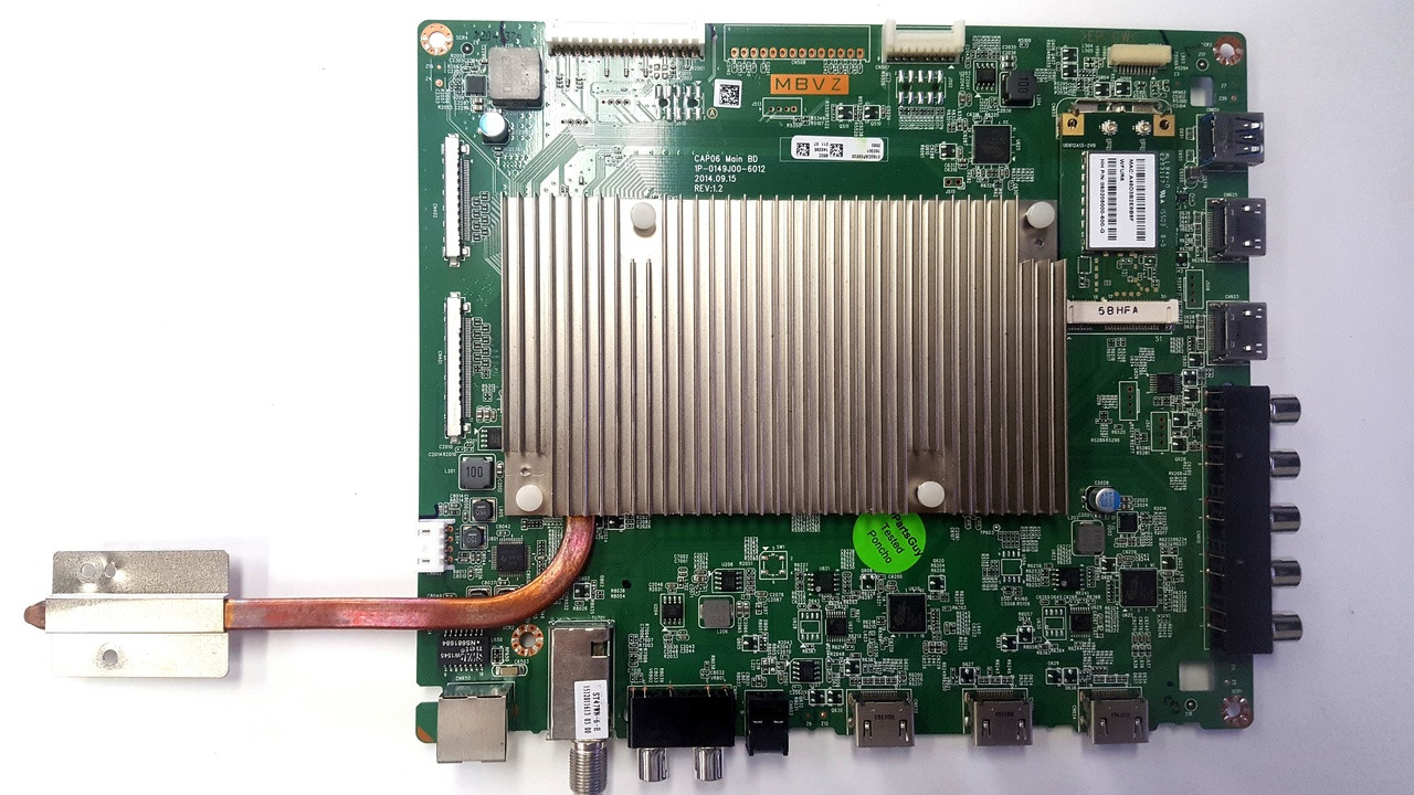 Vizio E70-C3 TV Main Board 1P-014BJ00-4011 / 0170CAR07E00M / 654