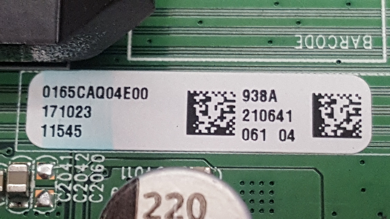 Vizio E70-E3 Main Board 1P-016C500-4013 / 0165CAQ04E00 / Y8387938S