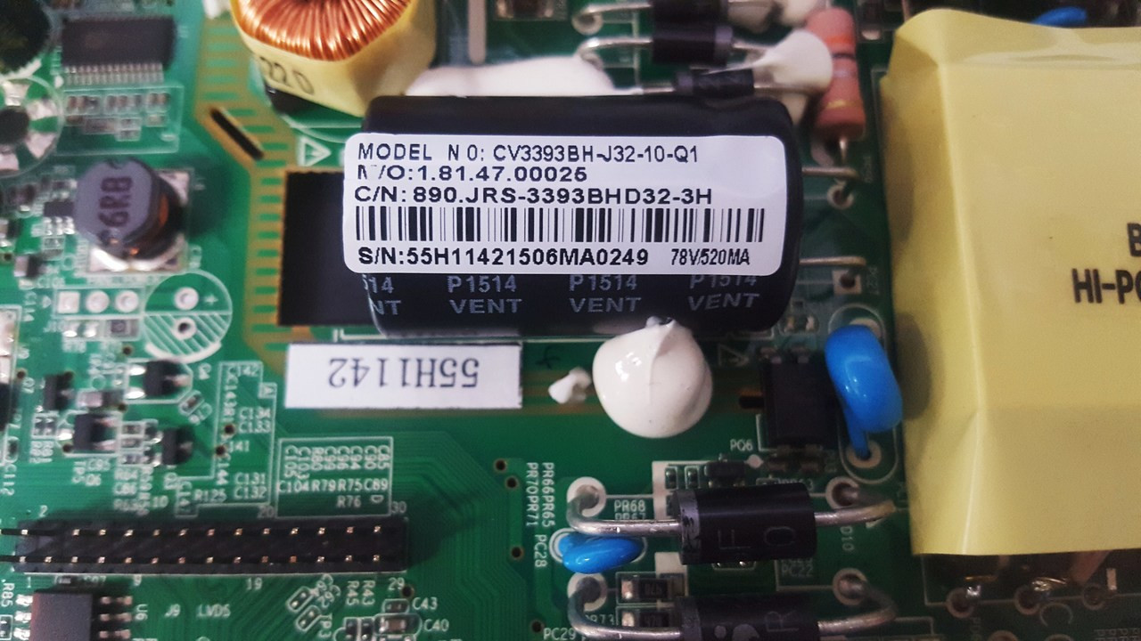 Sigcus SGC42E Main Board & TCon Board Set 890.JRS.3393 & 890