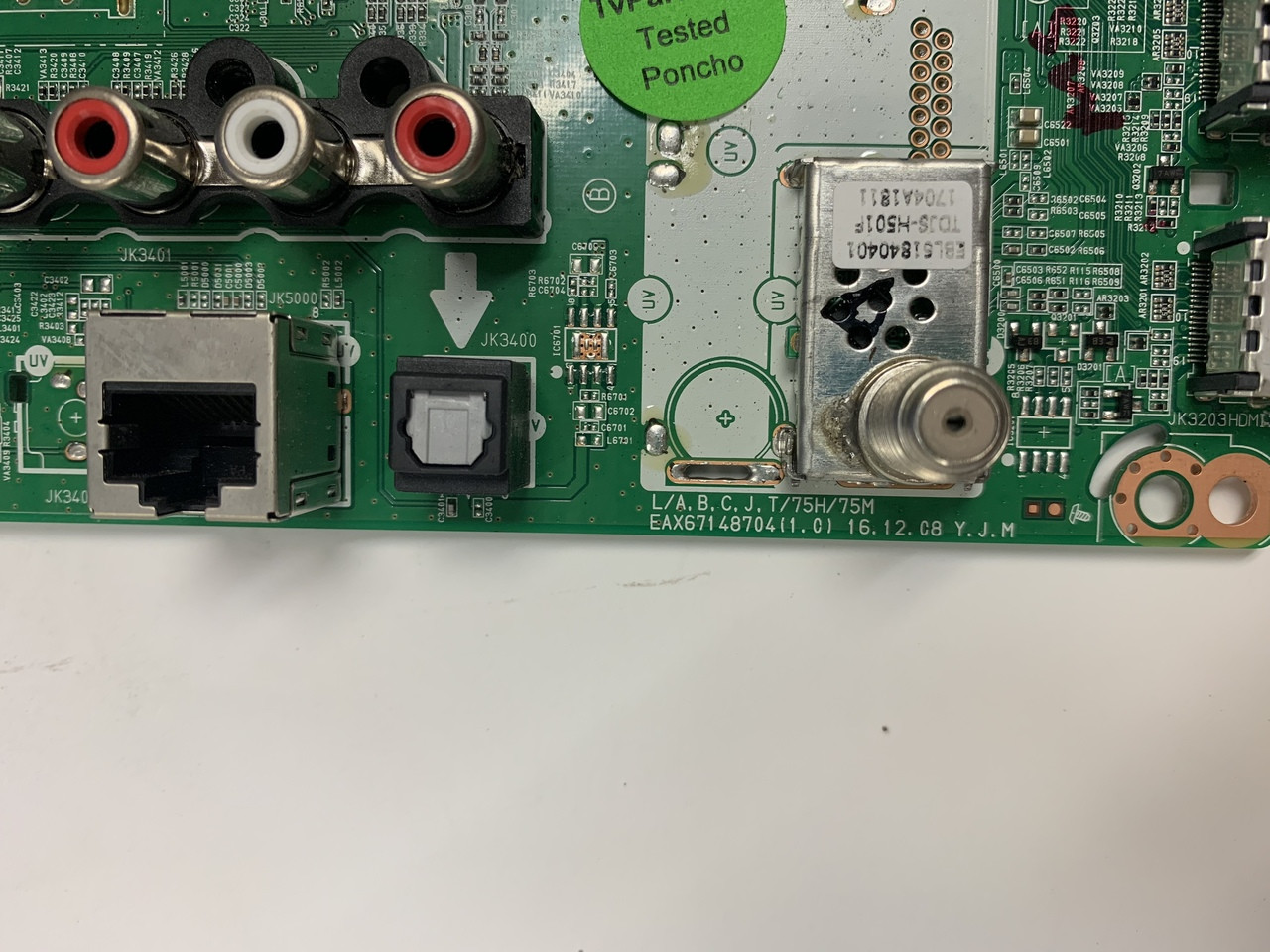 LG 49LF5500-UA.BUSYLJR T-Con Board 6871L-3630E