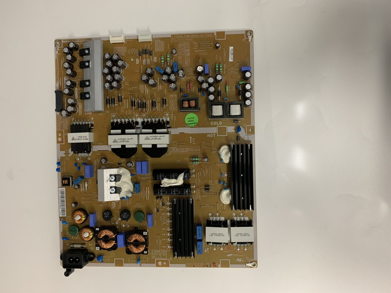 Samsung UN75H7150AFXZA Power Supply Board PSLF281G06A / BN44