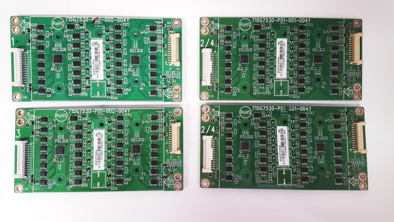 Vizio P50-C1 LED Driver Board Set of 4 LNTVFY12ZX - TvPartsGuy.com