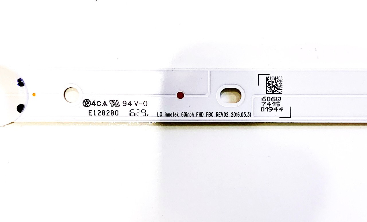 LED Backlight Strips For Vizio E60-E3 & D60-D3 TVs - 60 Inch, 5 LED, SVG600A30, SVG600A25