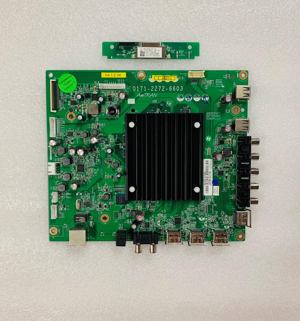 Vizio E65E0 Main Board with Wifi Module 017122726603 / 36650552