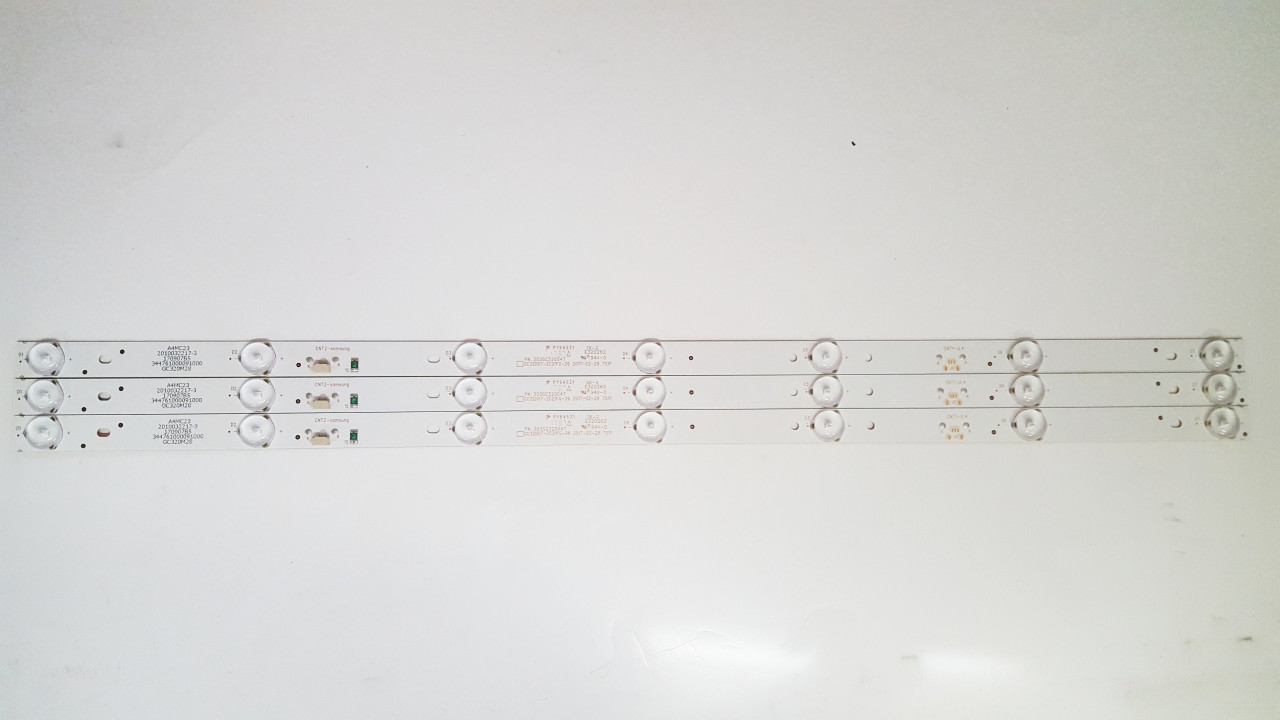 Samsung UN32J4000 LED Light Strips Complete Set of 3 303GC320047