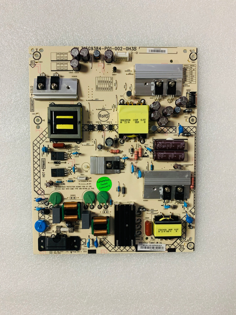 NEC E437Q Power Supply board 715G9384 