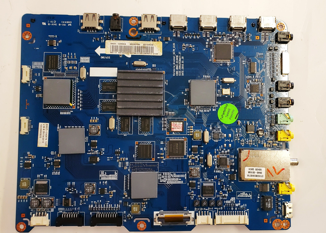 Samsung UN46C8000XFXZA Main Board BN41-01365B / BN97-04067A / BN94